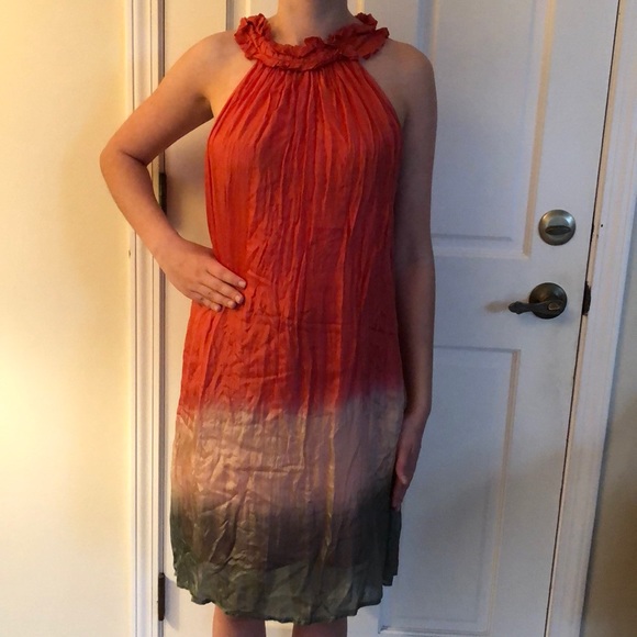 M M COUTURES SILK DRESS - Picture 1 of 6